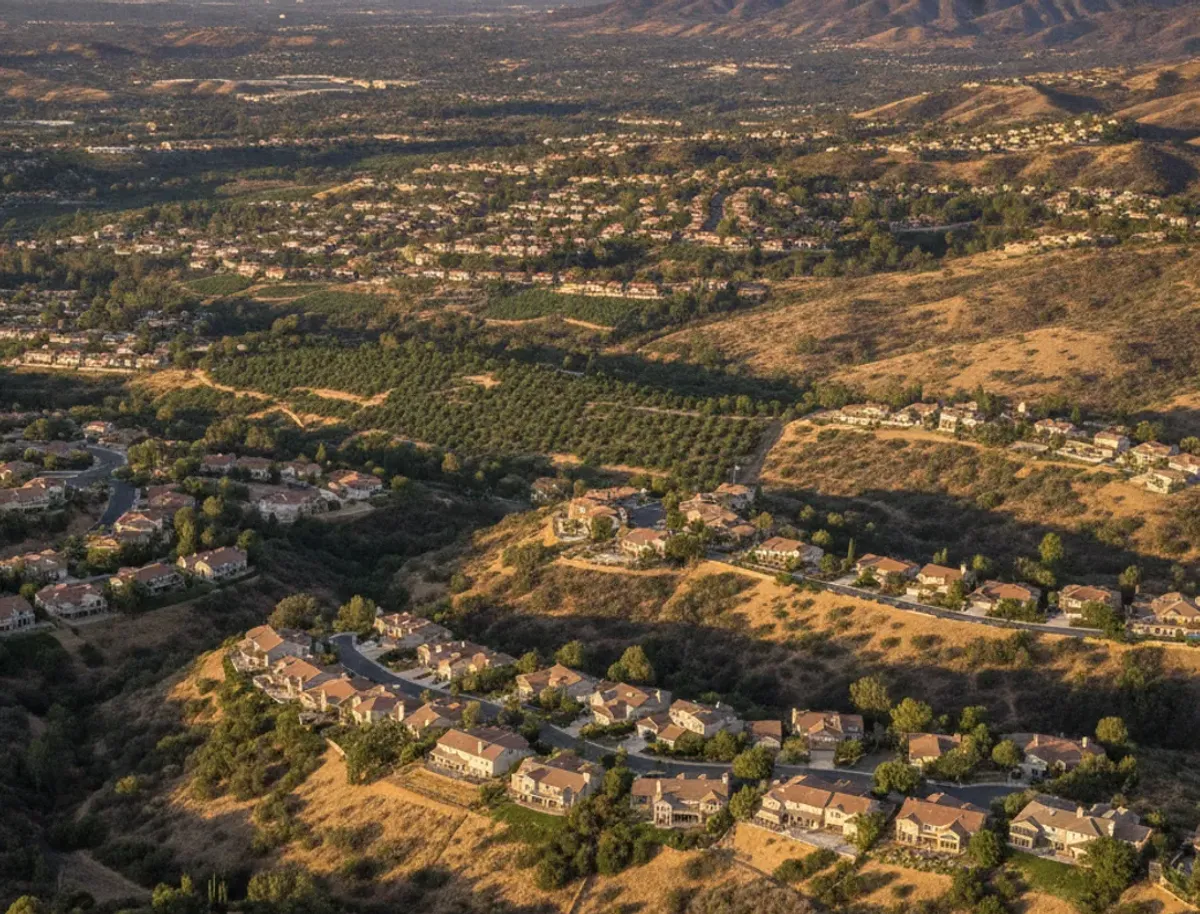 North County inland San Diego neighborhood near Hidden Meadows, San Diego County